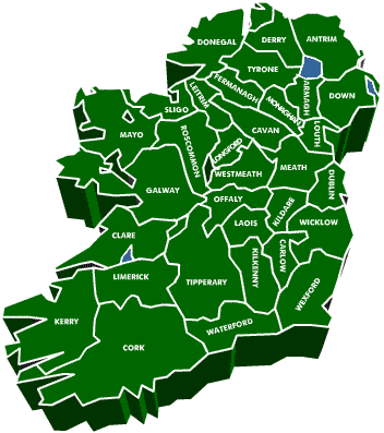Ireland Counties
