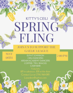 Kitty's Ceili Spring Fling 2024