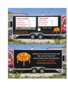 OAT Food Truck prices