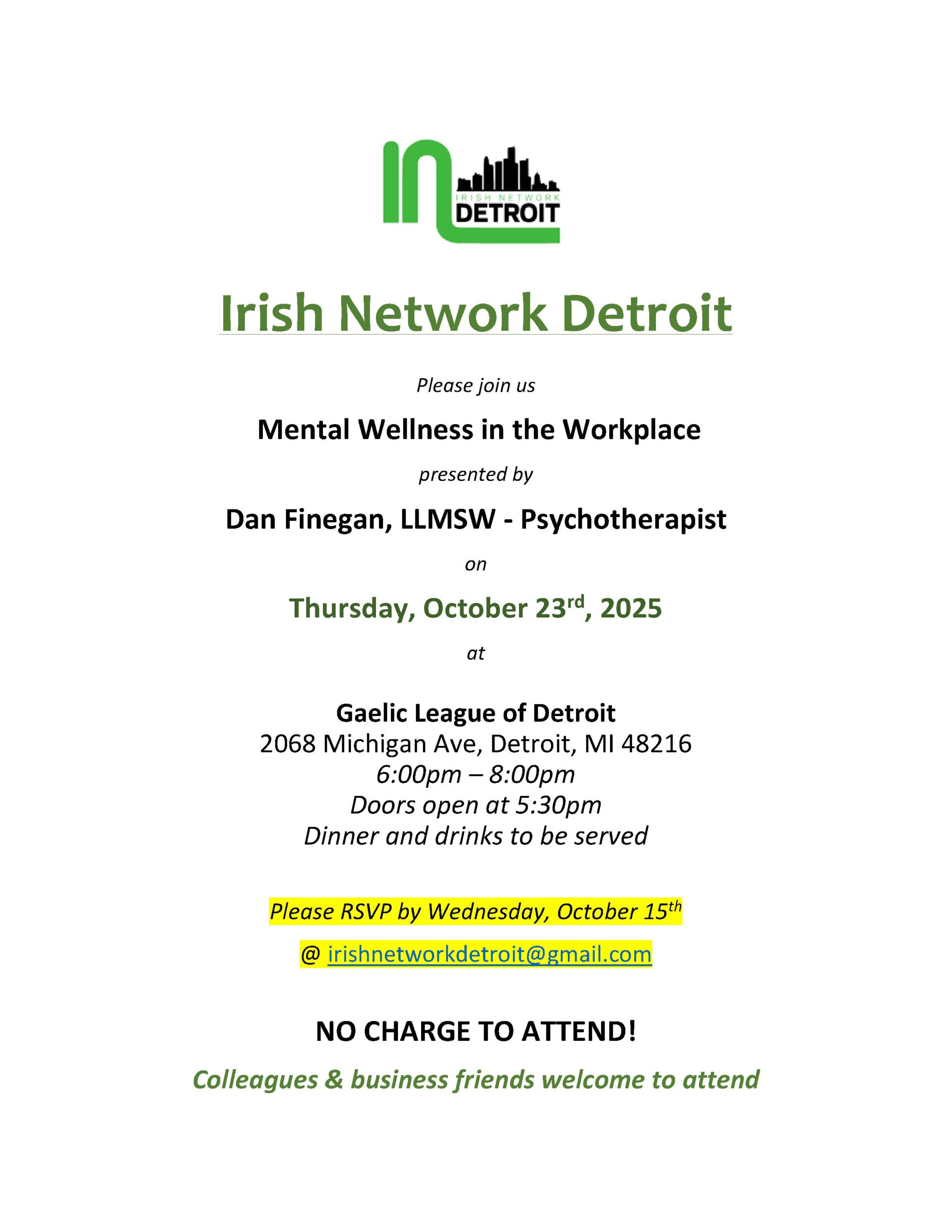 Mental Health Flyer
