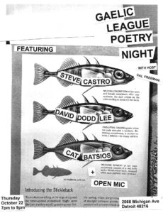 October Poetry night
