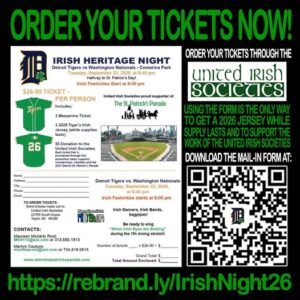 Irish Tiger Night